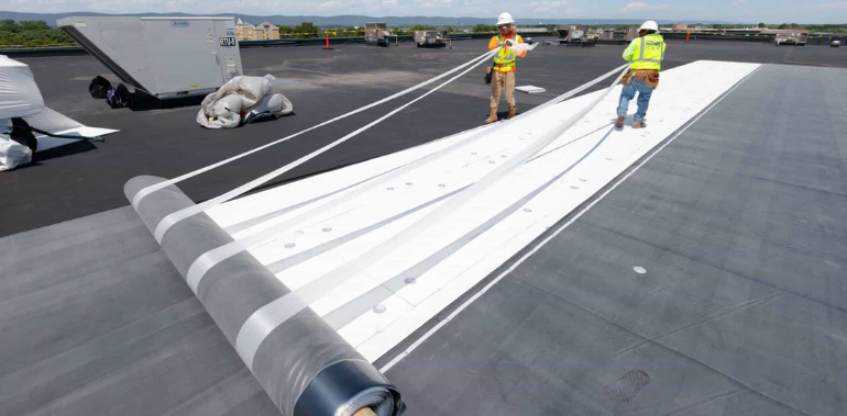TPO Membrane Roofing by Micael's Roofing Company Inc.